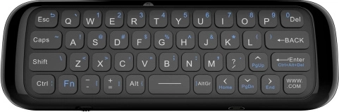 Teclado integrado para escritura rápida