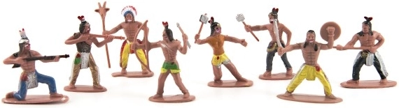 Figuras de plástico detalladas