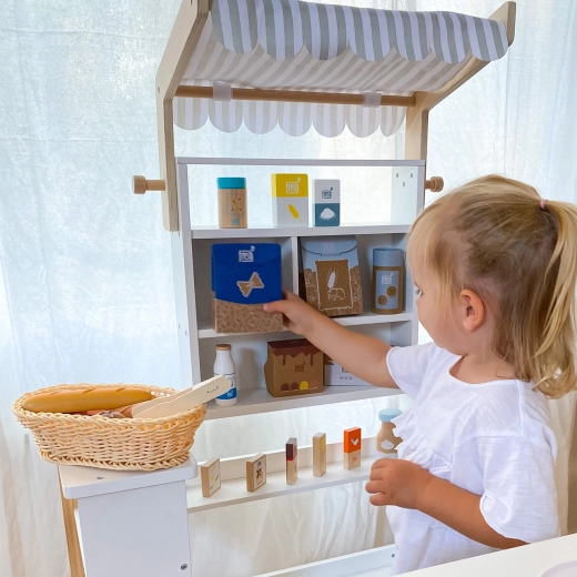 Ideal para la cocinita infantil y el puesto de venta