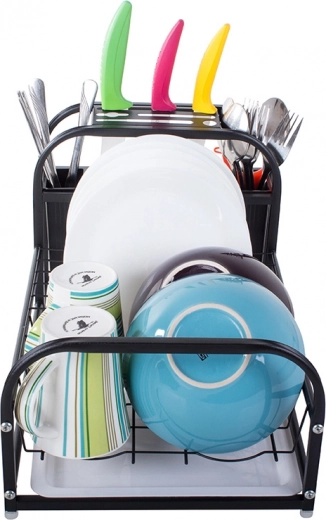 Organización inteligente de platos, cubiertos y cuchillos