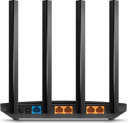 Puertos gigabit para una conexión por cable rápida