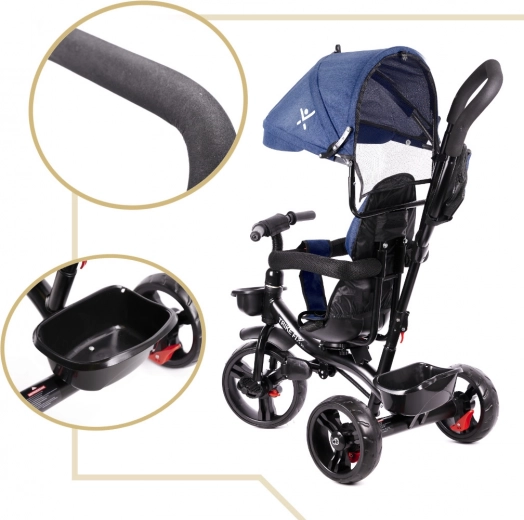 Asiento giratorio 360° para un control máximo