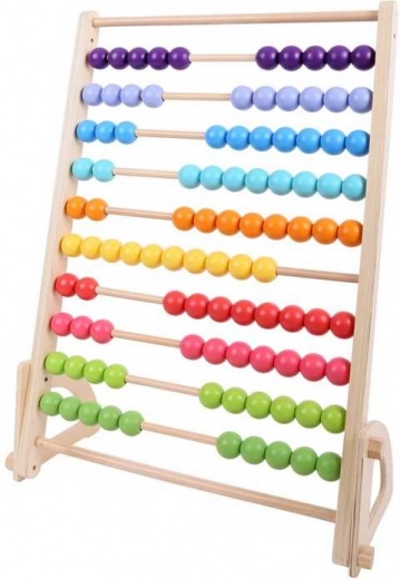 100 cuentas de colores para contar fácilmente