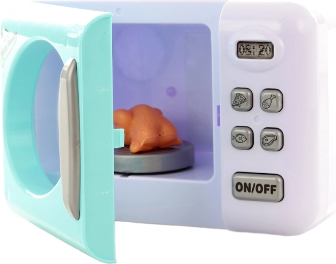 Incluye pollo de plástico