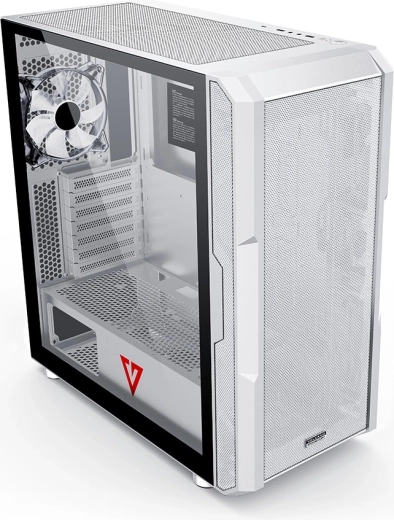 Equipamiento moderno: USB‑C, cristal templado y GPU vertical