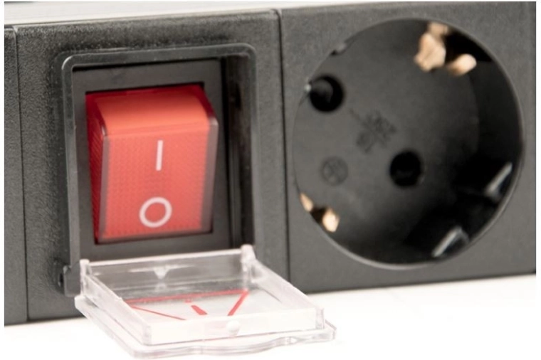 Manejo seguro gracias al interruptor con tapa