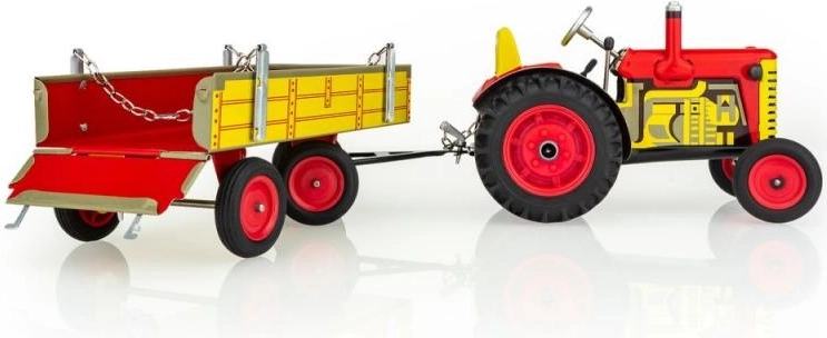 Construcción metálica y remolque desmontable