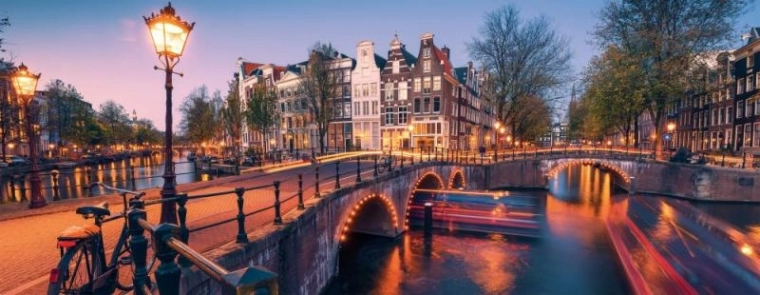 Escenografía única de Ámsterdam