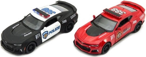 Dos variantes de servicio: policía y bomberos