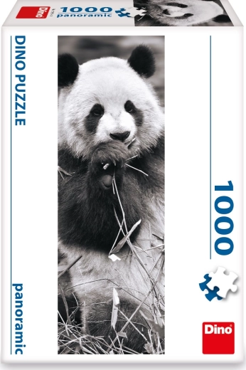 Imagen panorámica con panda