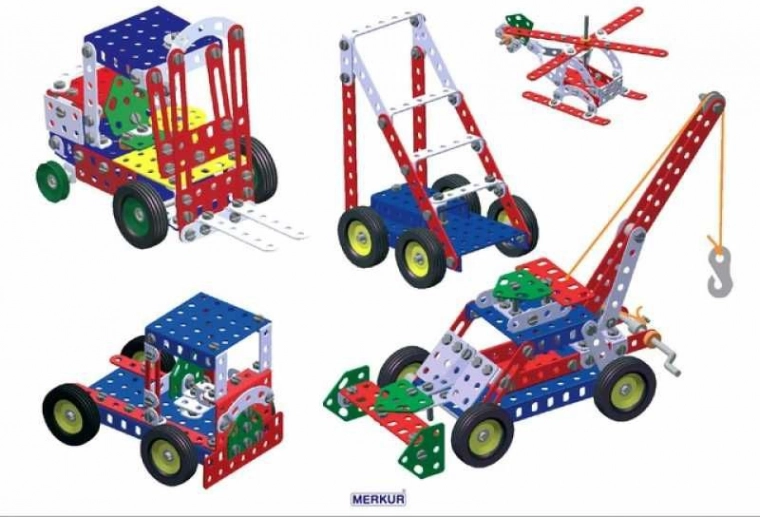 Elementos de construcción creativos