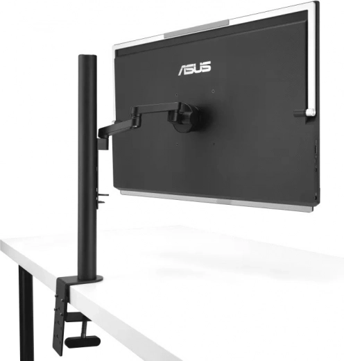 Colocación ergonómica con soporte/brazo