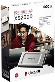 Almacenamiento compacto de 500 GB con USB‑C