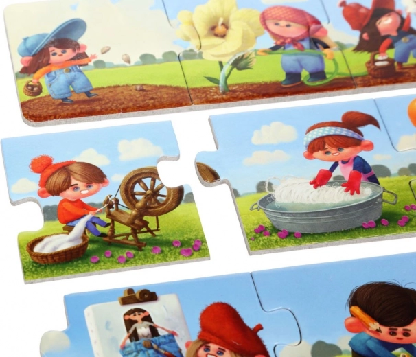 Ilustraciones coloridas que invitan a jugar