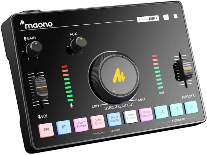Phantom de 48 V y control total