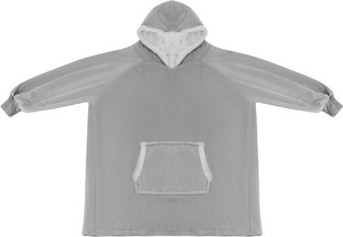 Corte oversize y gran bolsillo canguro