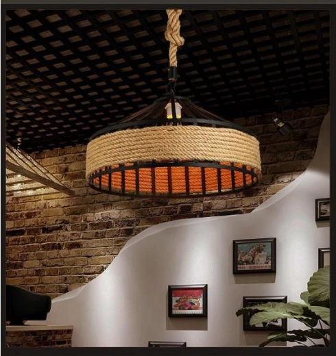 Diseño rústico con cuerda natural