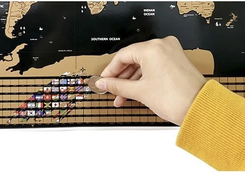 Mapa rascable interactivo