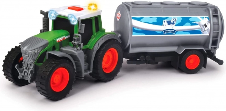 Cisterna para leche con acabado detallado