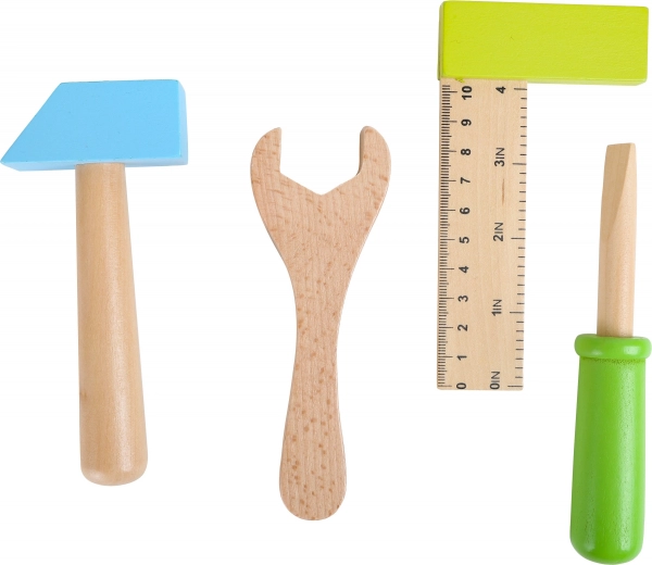 Set de herramientas de madera