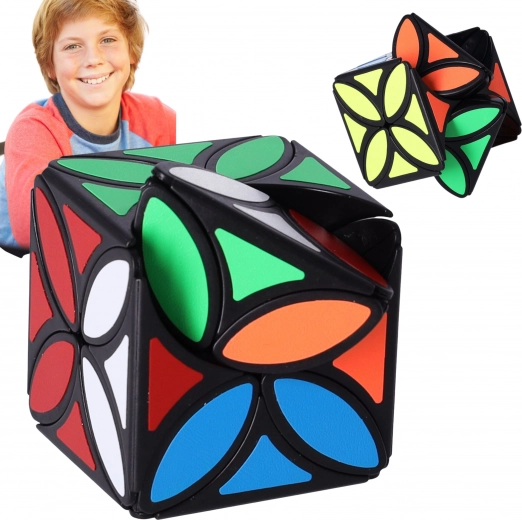 Diseño atractivo con segmentos de hoja