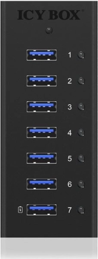 7 puertos USB 3.0 rápidos para máxima productividad