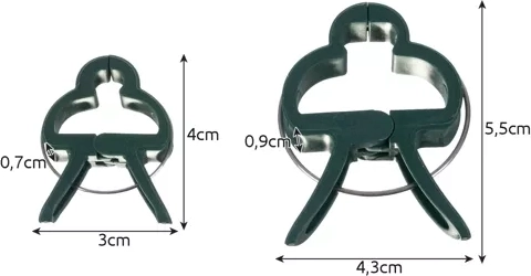 Dos tamaños para cada tipo de tallo