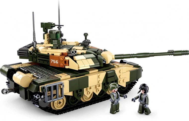 Modelo realista del tanque T-90