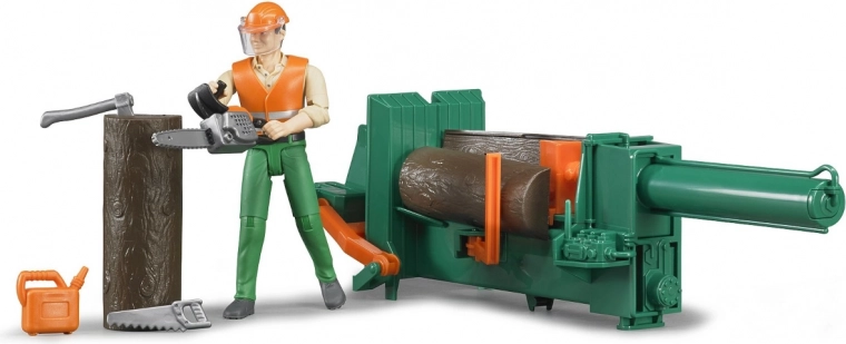 Figura con equipo de seguridad