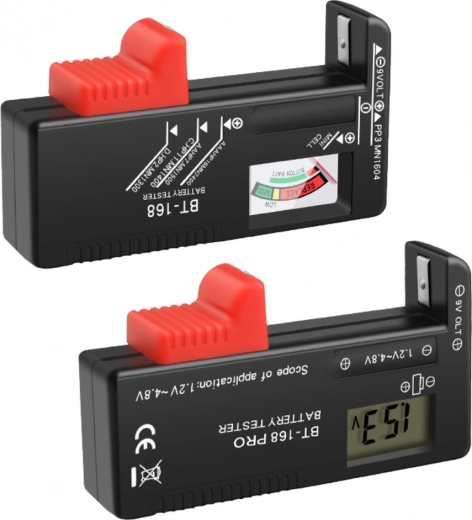 Amplia compatibilidad de AAA a 9 V