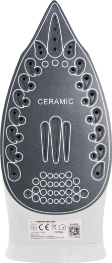 Suela cerámica para un deslizamiento suave