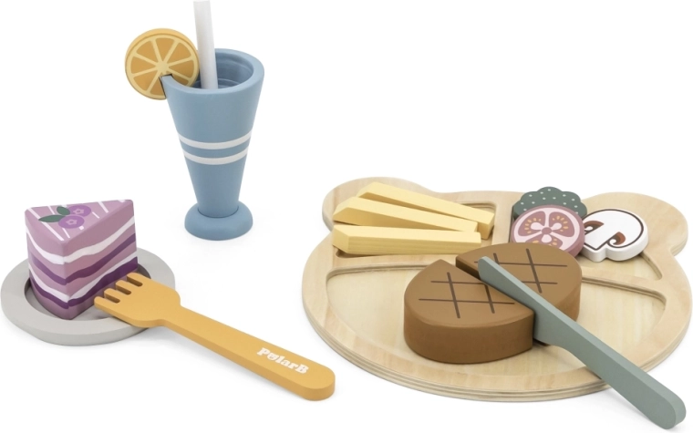 Banquete realista para pequeños gourmets