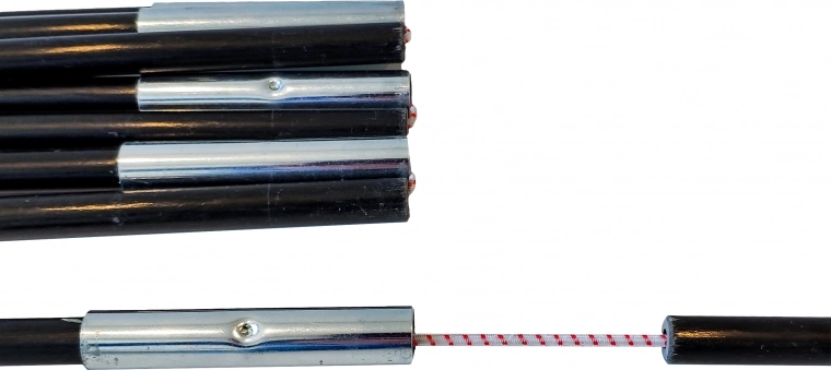 Estructura ligera y estable de fibra de vidrio