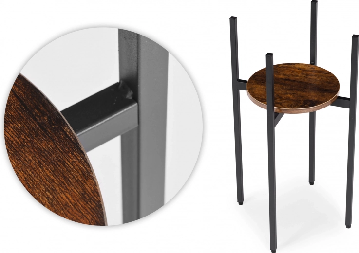 Estructura metálica estable con aspecto industrial