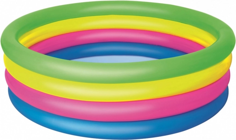 Aros arcoíris para disfrutar del baño