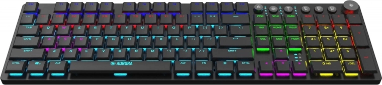 Retroiluminación RGB con 20 efectos y una organización clara