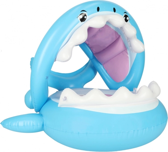 Diseño de tiburón divertido con asas