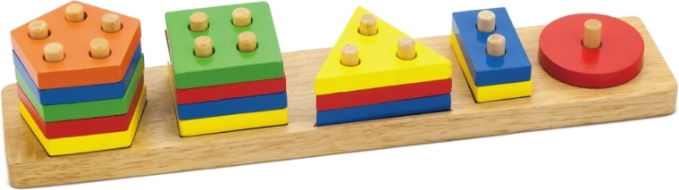 Formas de colores que invitan al juego