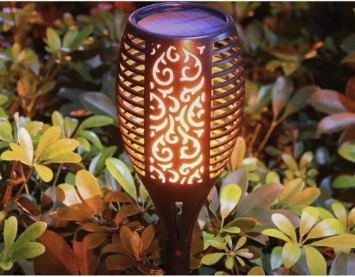 Auténtico efecto de llama titilante