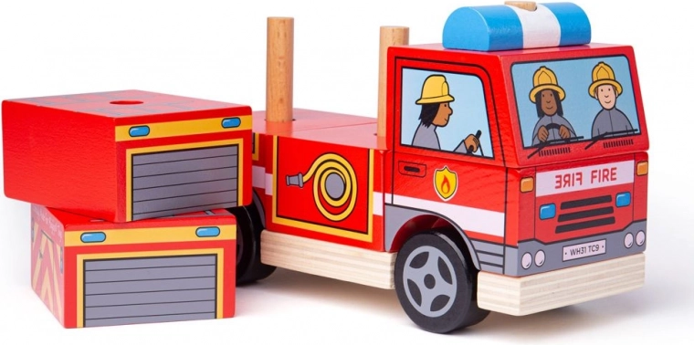 Sólida construcción de madera para jugar a diario