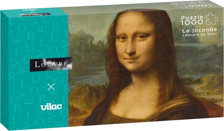Puzzle que representa a la Mona Lisa