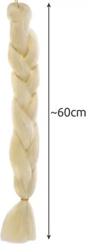 Longitud de 60 cm para peinados creativos