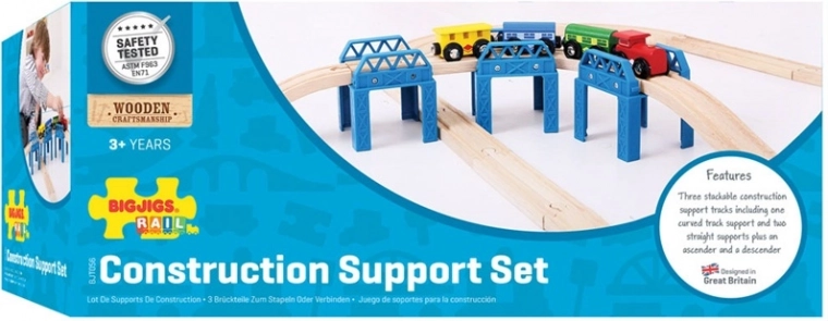 Estructura de puente de madera de alta calidad