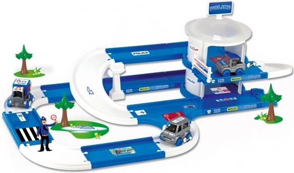 Tres cochecitos de policía Kid Cars