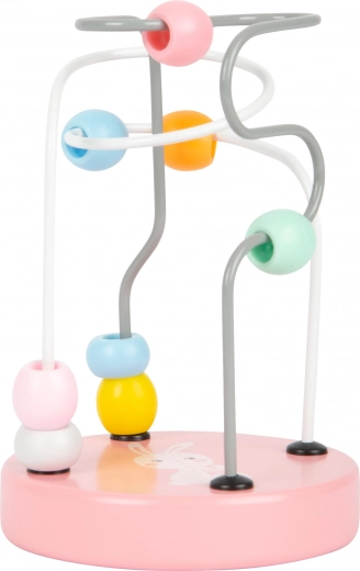 Diseño pastel con conejito