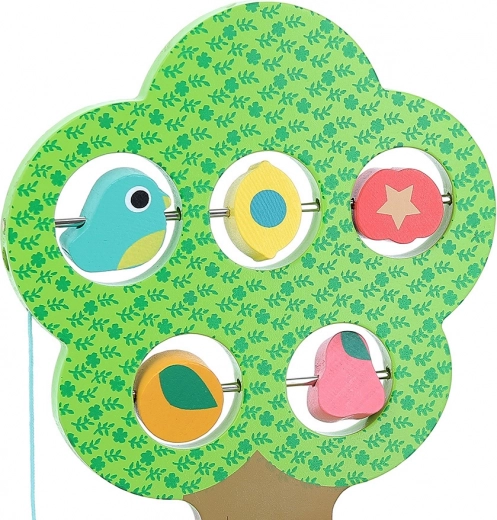 Árbol con cuentas deslizantes para la motricidad fina