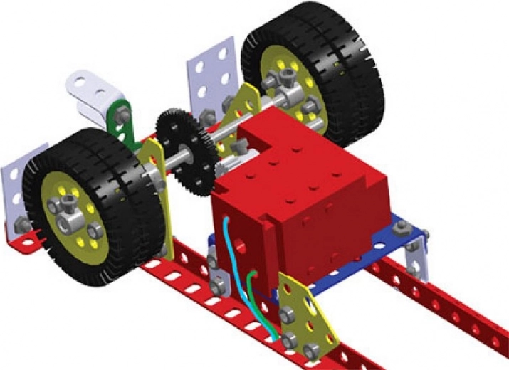 Motor y transmisiones para un movimiento real