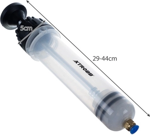 Dos mangueras y tapones incluidos