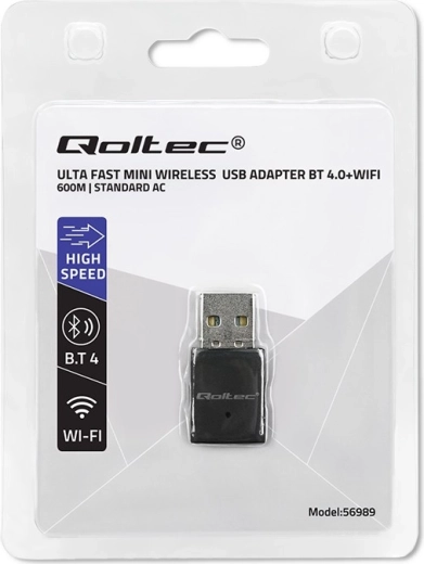 Dos tecnologías en uno: wi‑fi ac + bluetooth 4.0