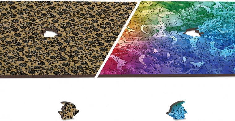 Puzzle reversible 2 en 1 para un desafío doble